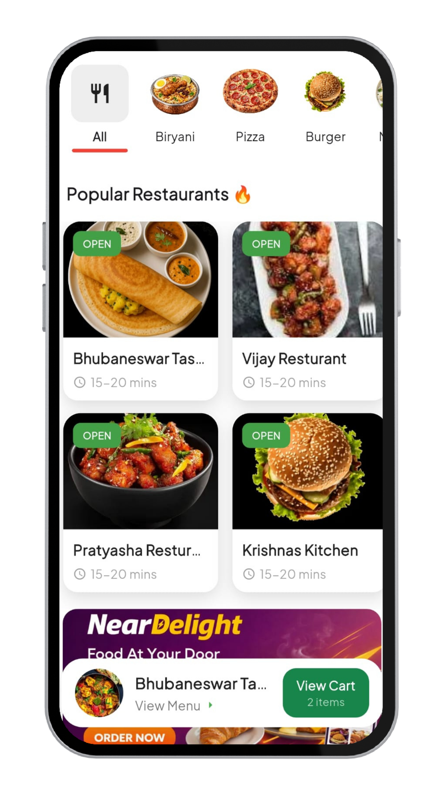 Step 03 – Order & Enjoy